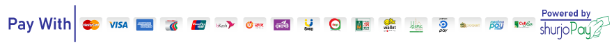 Accepted payment methods — Powered by shurjoPay